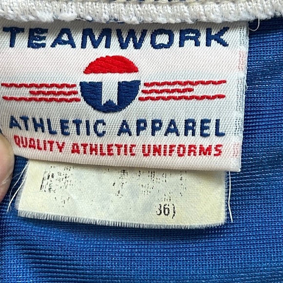 Teamwork Athletic Apparel LA Chargers Style Blue White Yellow # 54 Jersey Medium - Picture 7 of 12